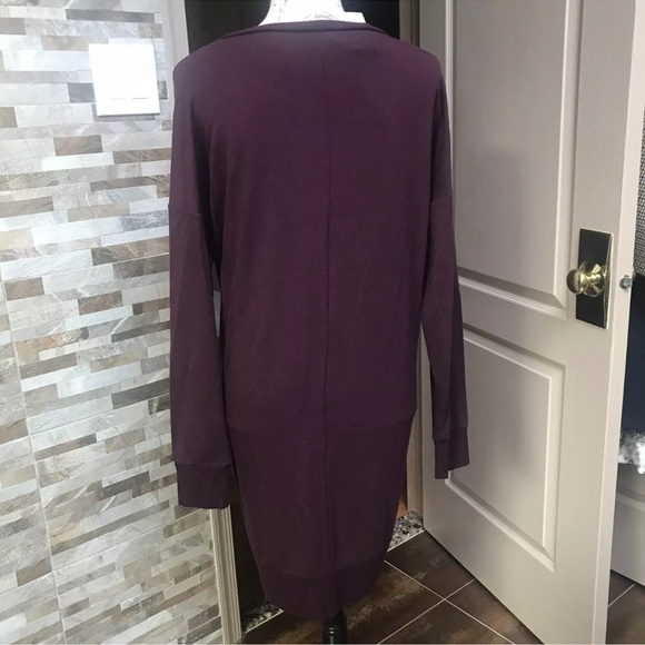 Express NWT Fleece Tunic Sweater Dress Sz M - Picture 4 of 10